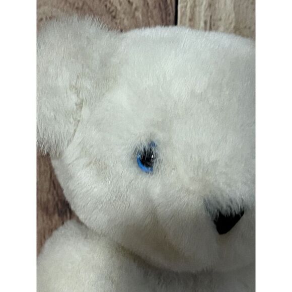Vermont Teddy Bear Company Jointed Bear White/Cream 1994 Vintage - Picture 4 of 9